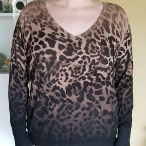 Leopard Print Sweater